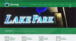 Desktop Screenshot of lakeparkia.com